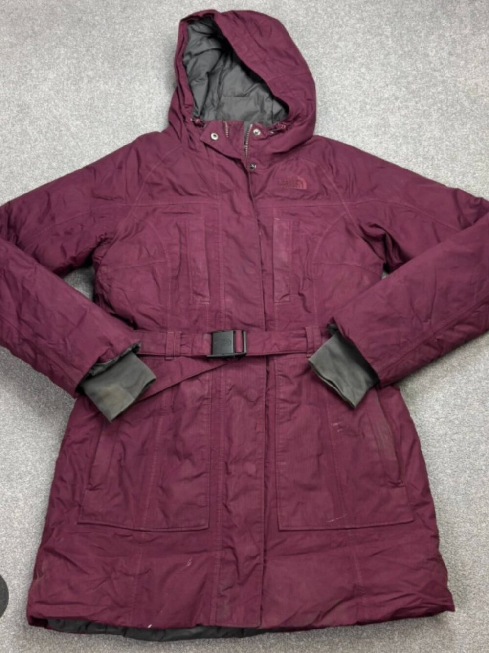 ❤️❄️ The North Face Goose Down Parka – Burgundy – Women's XL ❄️❤️